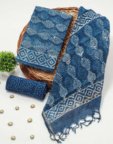 Premium Sanganeri Printed kota Suit With Kota Doria Duppta(BFFKO19)